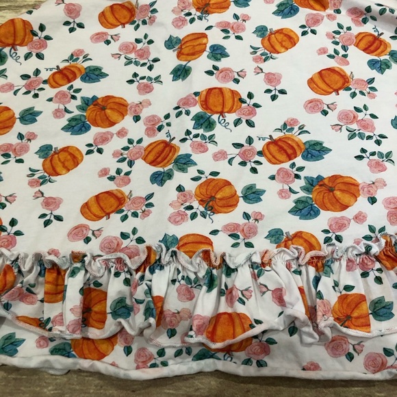 Tiny twirls pumpkin dress - Picture 6 of 7